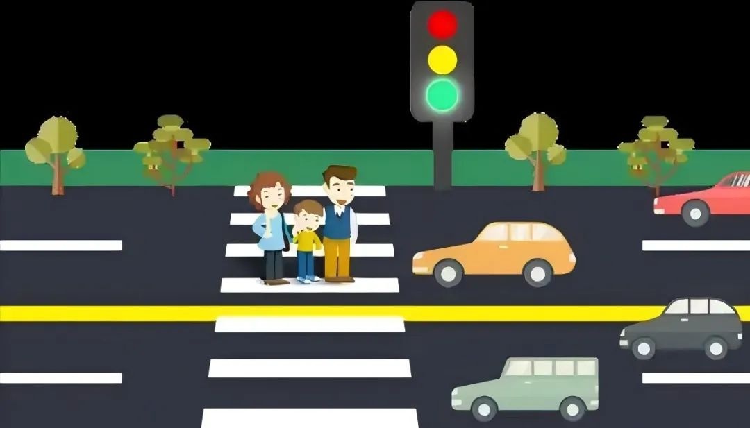 步行安全注意事項(xiàng)_出行提示_中小學(xué)生交通安全規(guī)則