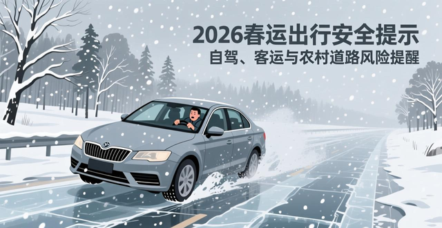 自駕出行違法肇事_出行提示_2026年春運(yùn)交通安全風(fēng)險(xiǎn)