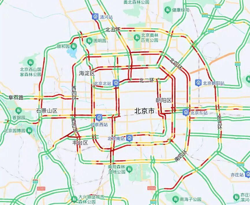 京藏高速交通狀況_出行提示_元旦假期返程高峰交通