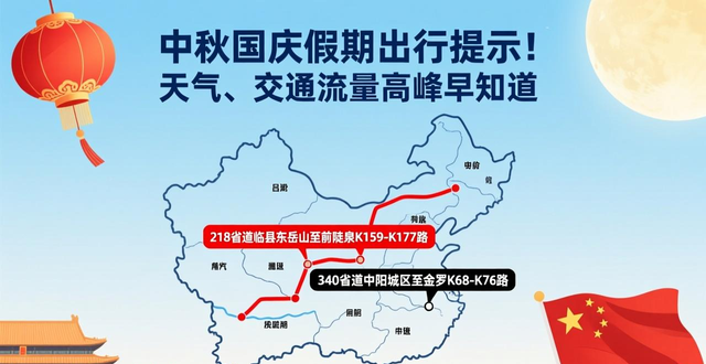 出行提示_中秋國慶假期道路交通流量預(yù)測_中秋節(jié)國慶節(jié)交通安全出行提示