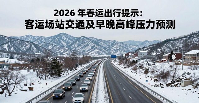 下周交通熱點預測出行建議_春運40天交通出行提示_出行提示