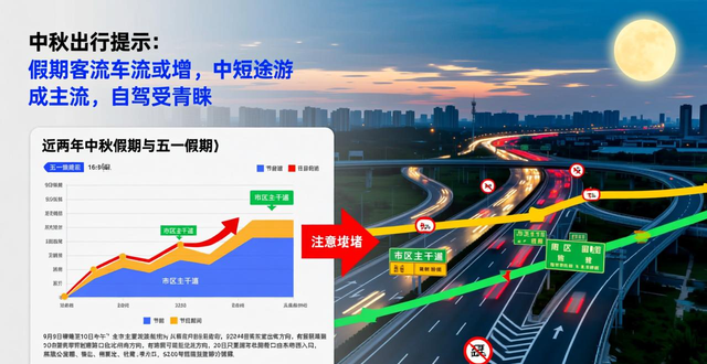 出行提示_煙臺中秋假期交通安全_中秋煙臺出行交通預測
